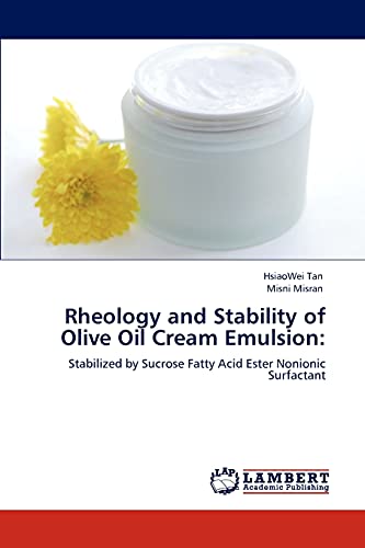 Rheology and Stability of Olive Oil Cream Emulsion:: Stabilized by Sucrose Fatty Acid Ester Nonionic Surfactant