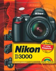 Nikon D3000 - mit 12-seitiger Klappkarte (Kamerahandbücher)