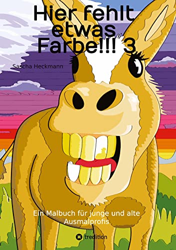 Hier fehlt etwas Farbe!!! 3: Ein Malbuch für junge und alte Ausmalprofis
