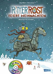 Ritter Rost 7: Ritter Rost feiert Weihnachten: Buch mit CD