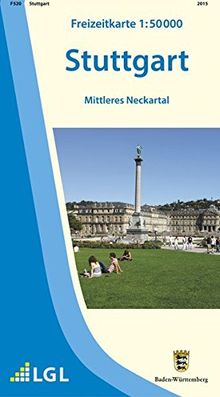 Stuttgart: Mittleres Neckartal Freizeitkarte 1:50 000 (Freizeitkarten 1:50000)