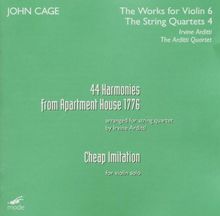 Works for Violin 6/Str Quartets 4