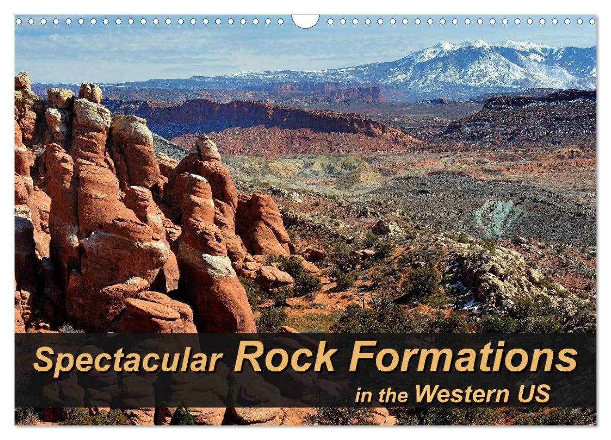 Spectacular Rock Formations in the Western US (Wall Calendar 2026 DIN A3 landscape), CALVENDO 12 Month Wall Calendar: Natural wonders of stone in the unique canyons and National Parks of the US
