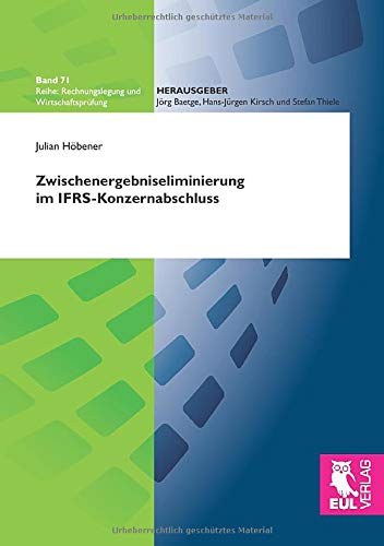 Zwischenergebniseliminierung im IFRS-Konzernabschluss