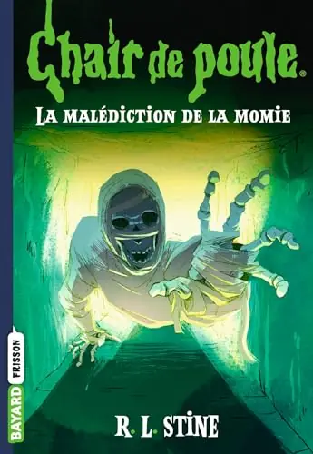 Couverture de Chair de poule : La Malédiction de la momie de R.L. Stine