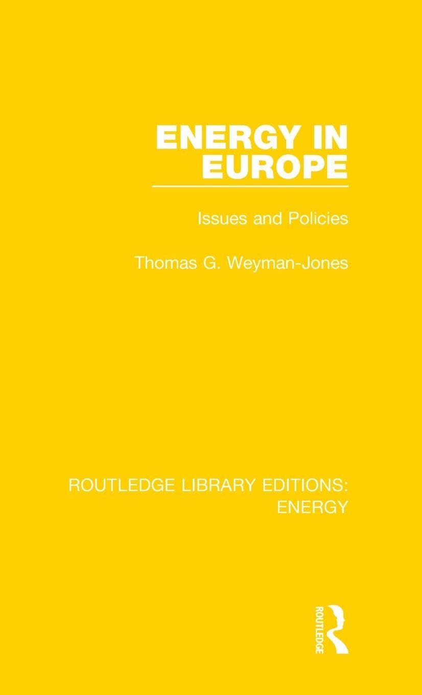 Energy in Europe: Issues and Policies (Routledge Library Editions: Energy, Band 8)