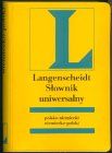 Slownik uniwersalny polsko-niemiecki, niemiecko-polski | Buch | Zustand sehr gut