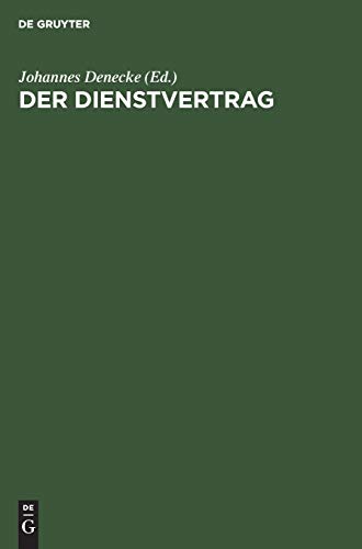 Der Dienstvertrag
