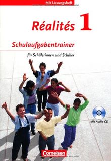 Réalités - Aktuelle Ausgabe: Band 1 - Schulaufgaben-, Klassenarbeitstrainer: Arbeitsheft mit eingelegten Lösungen und CD von Férey, Karine, Herzog, Walpurga | Buch | Zustand akzeptabel