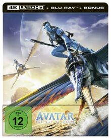 Avatar - The Way of Water - Steelbook (4K Ultra HD) (+ Blu-ray) (+ Bonus-Blu-ray)