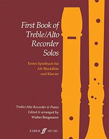 First Book Treble/Alto Recorder Solos