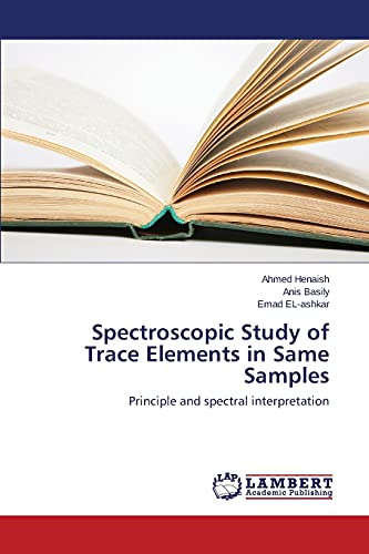 Spectroscopic Study of Trace Elements in Same Samples: Principle and spectral interpretation