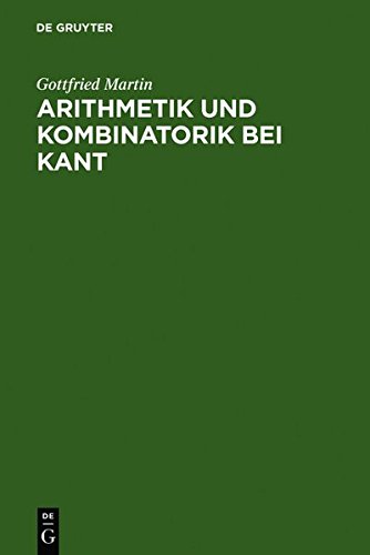 Arithmetik und Kombinatorik bei Kant