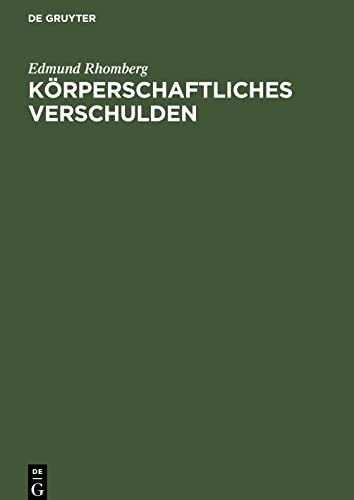 Körperschaftliches Verschulden