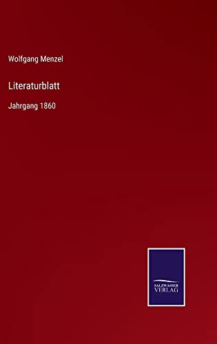 Literaturblatt: Jahrgang 1860