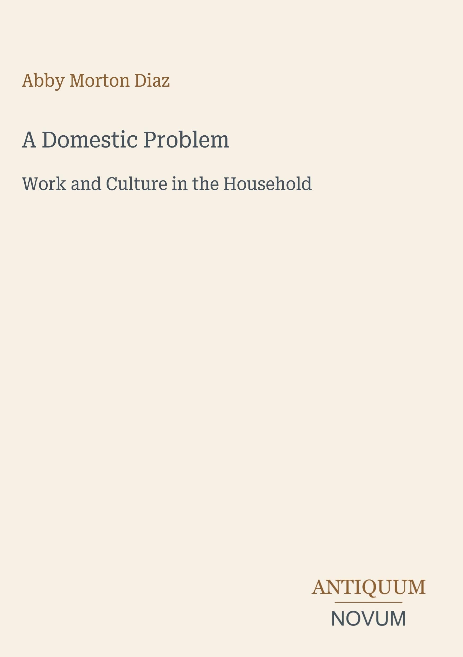 A Domestic Problem