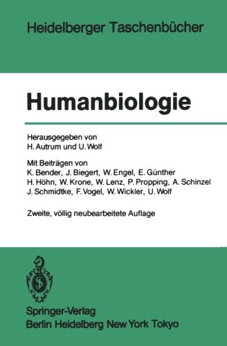 Humanbiologie: Ergebnisse und Aufgaben (Heidelberger Taschenbücher)