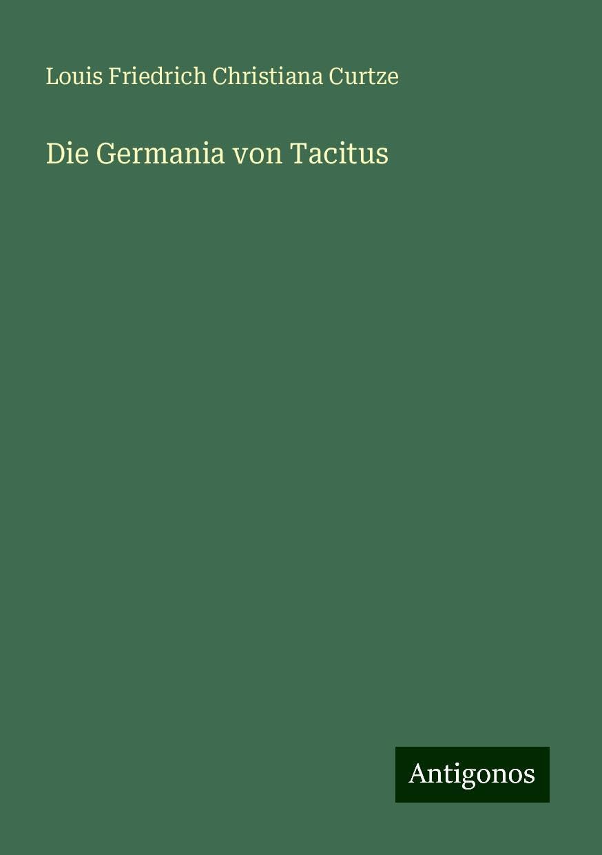 Die Germania von Tacitus