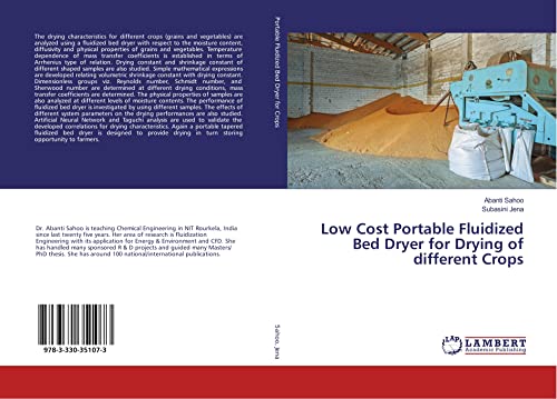 Low Cost Portable Fluidized Bed Dryer for Drying of different Crops