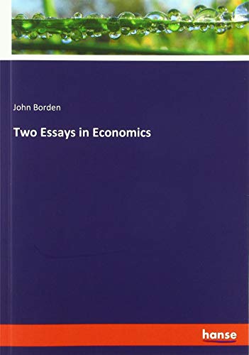 Two Essays in Economics