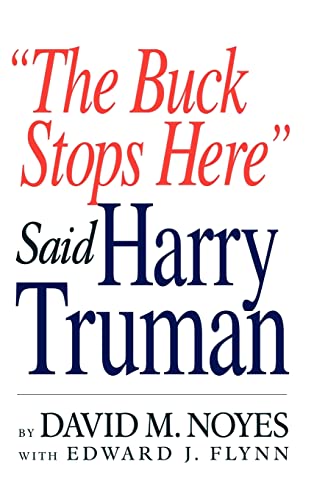 The Buck Stops Here