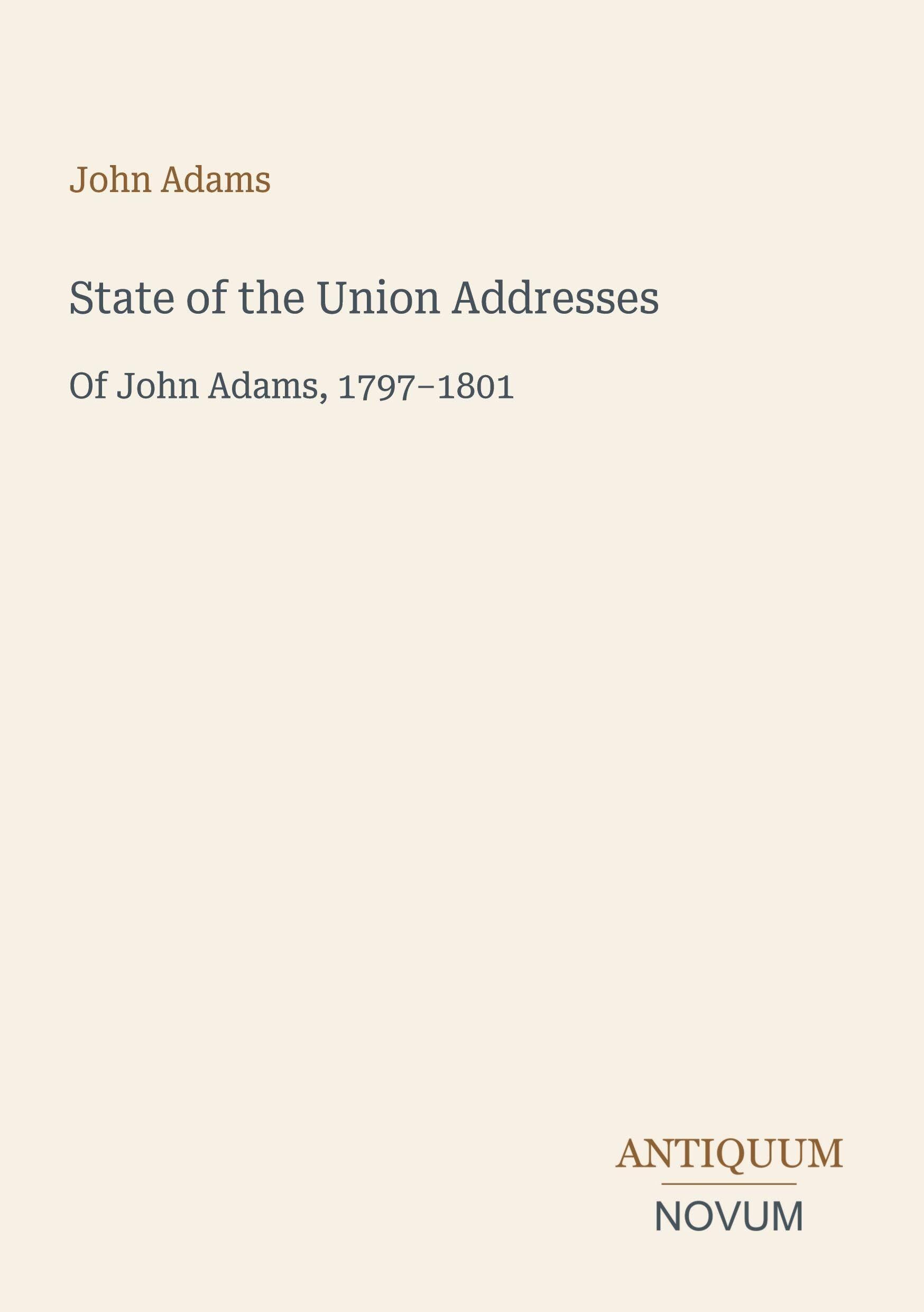 State of the Union Addresses