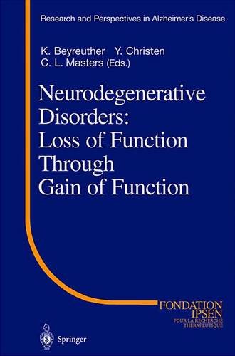 Neurodegenerative Disorders: Loss of Function Through Gain of Function (Research and Perspectives in Alzheimer's Disease)