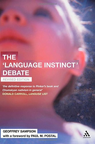 The 'Language Instinct' Debate: Revised Edition