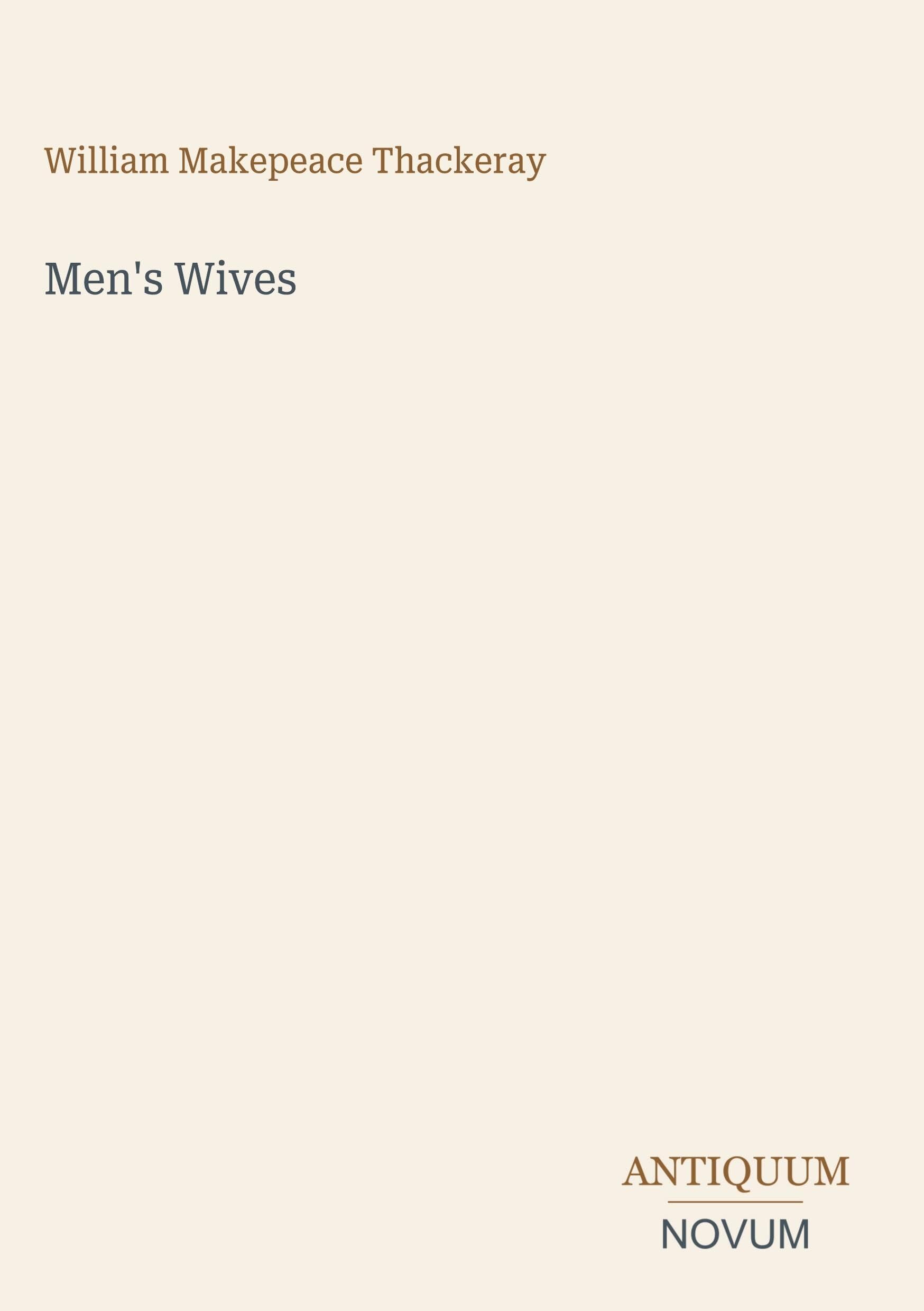 Men's Wives