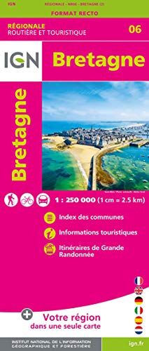 Bretagne 1:250 000