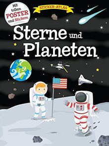 Sterne und Planeten: Sticker-Atlas