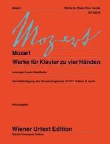 Werke für Klavier zu vier Händen: Nach den Quellen herausgegeben.. Klavier 4-händig. (Wiener Urtext Edition)