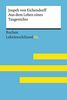 Aus dem Leben eines Taugenichts von Joseph von Eichendorff: Lektüreschlüssel mit Inhaltsangabe, Interpretation, Prüfungsaufgaben mit Lösungen, Lernglossar. (Reclam Lektüreschlüssel XL)