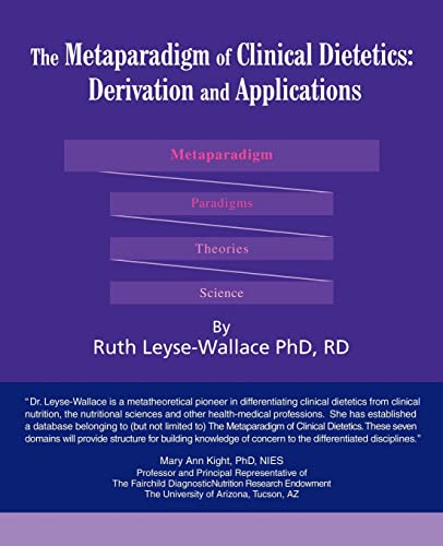 The Metaparadigm of Clinical Dietetics: Derivation and Applications