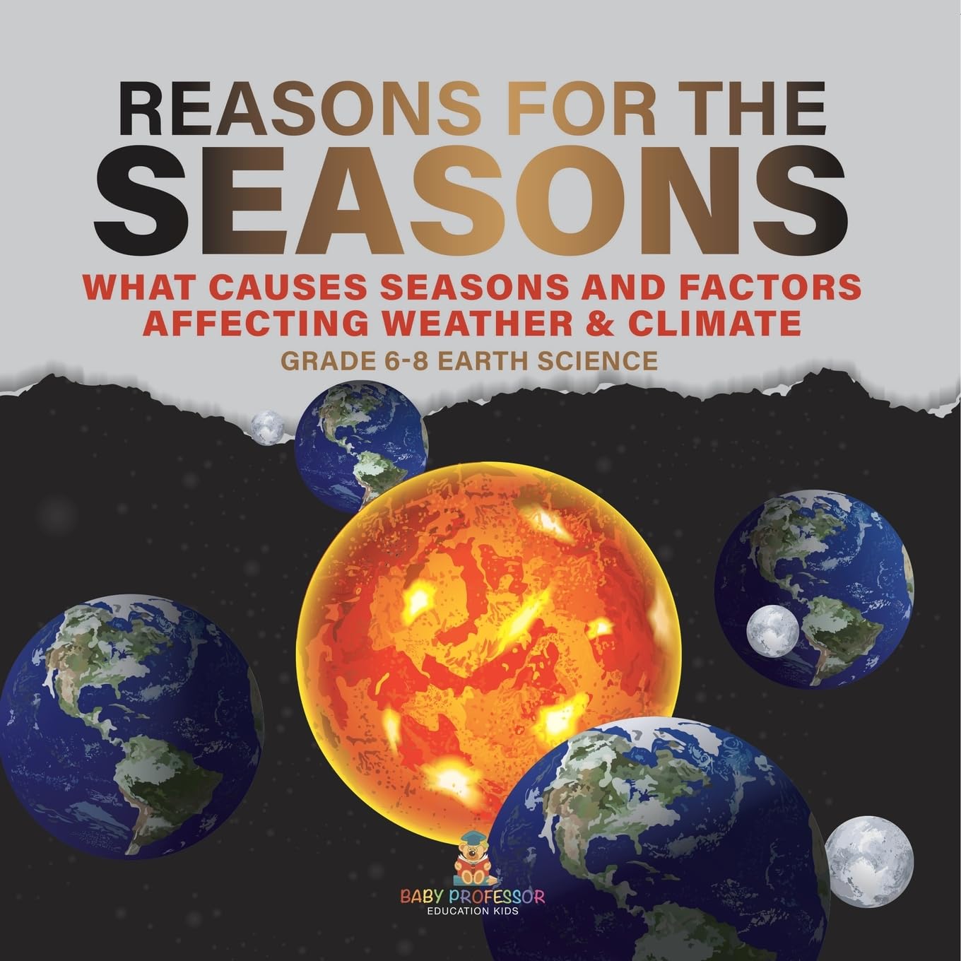 Reason for the Seasons What Causes Seasons and Factors Affecting Weather & Climate Grade 6-8 Earth Science