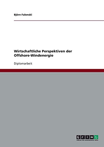 Offshore-Windenergie. Wirtschaftliche Perspektiven: Diplomarbeit
