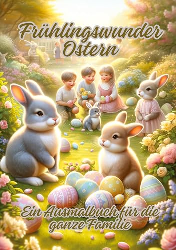 Frühlingswunder Ostern: Ein Ausmalbuch für die ganze Familie