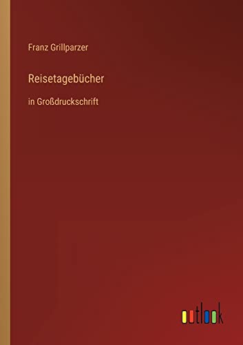 Reisetagebücher: in Großdruckschrift