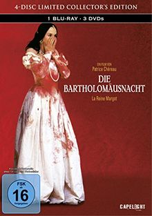 Die Bartholomäusnacht (Restaurierte Fassung) [Blu-ray] im limitierten 4-Disc Mediabook (1 Blu-ray + 3 DVDs)