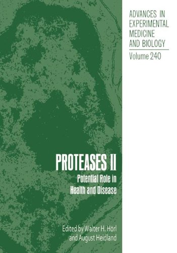 Proteases Ii: Potential Role In Health And Disease (Advances in Experimental Medicine and Biology, Band 167)