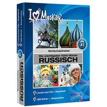 Audiotrainer Die wichtigsten 1000 Wörter Russisch: 2 Audio/mp3-CDs + Begleitheft