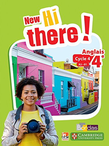 Bordas New Hi There ! Anglais 4E 2017 Manuel Élève - Image 3