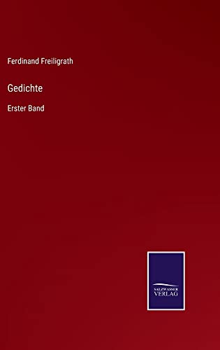Gedichte: Erster Band
