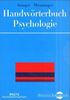 Handwörterbuch Psychologie. (Digitale Bibliothek 23)