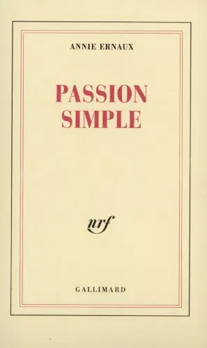 Passion simple – Annie Ernaux