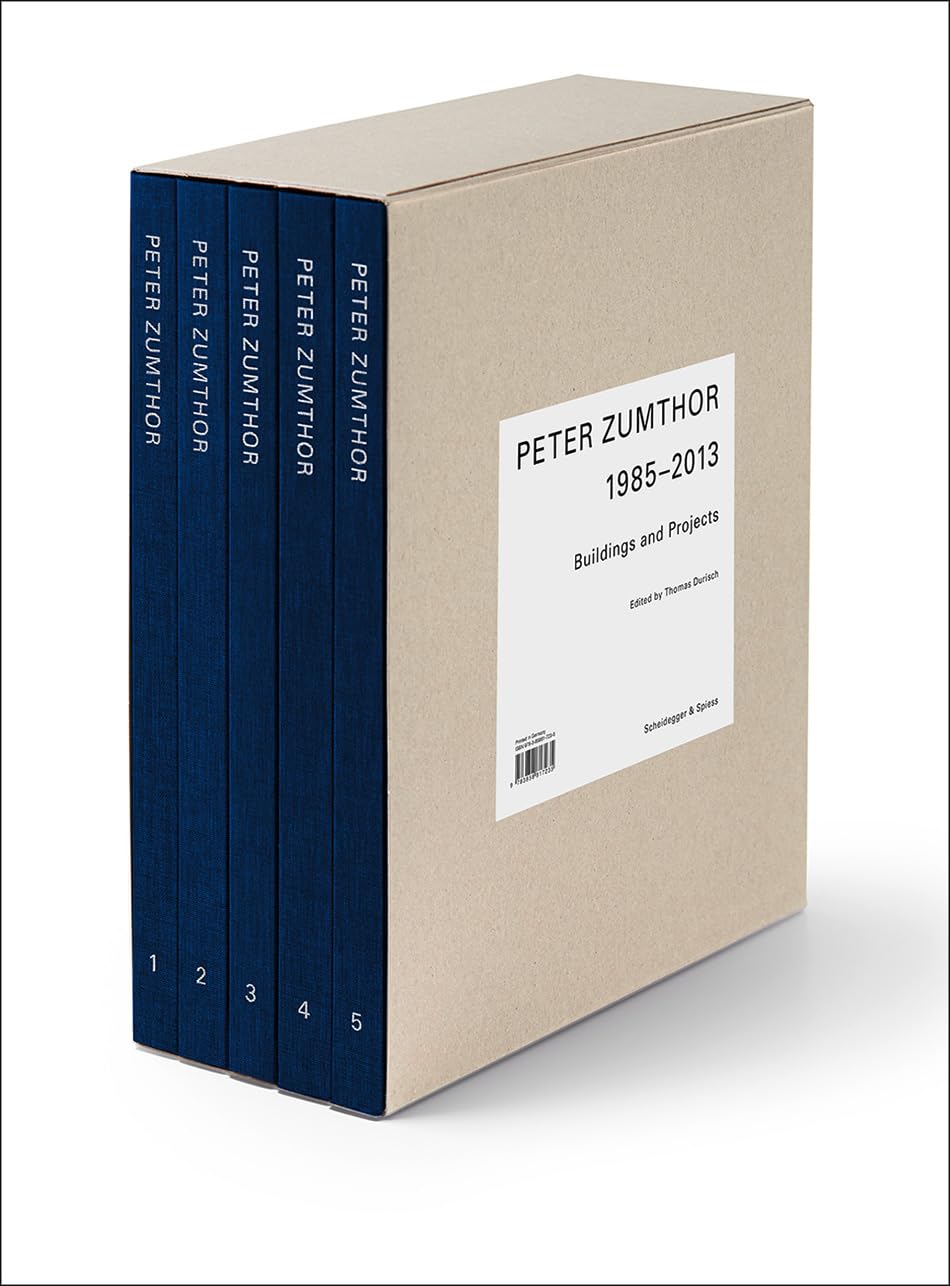 unbekannt Peter Zumthor Buildings And Projects 1985-2013 (coffret 5 Vol , New Edition)
