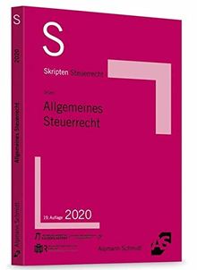 Skript Allgemeines Steuerrecht