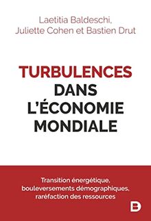 Turbulences dans l'économie mondiale : transition énergétique, bouleversement démographiques, raréfaction des ressources
