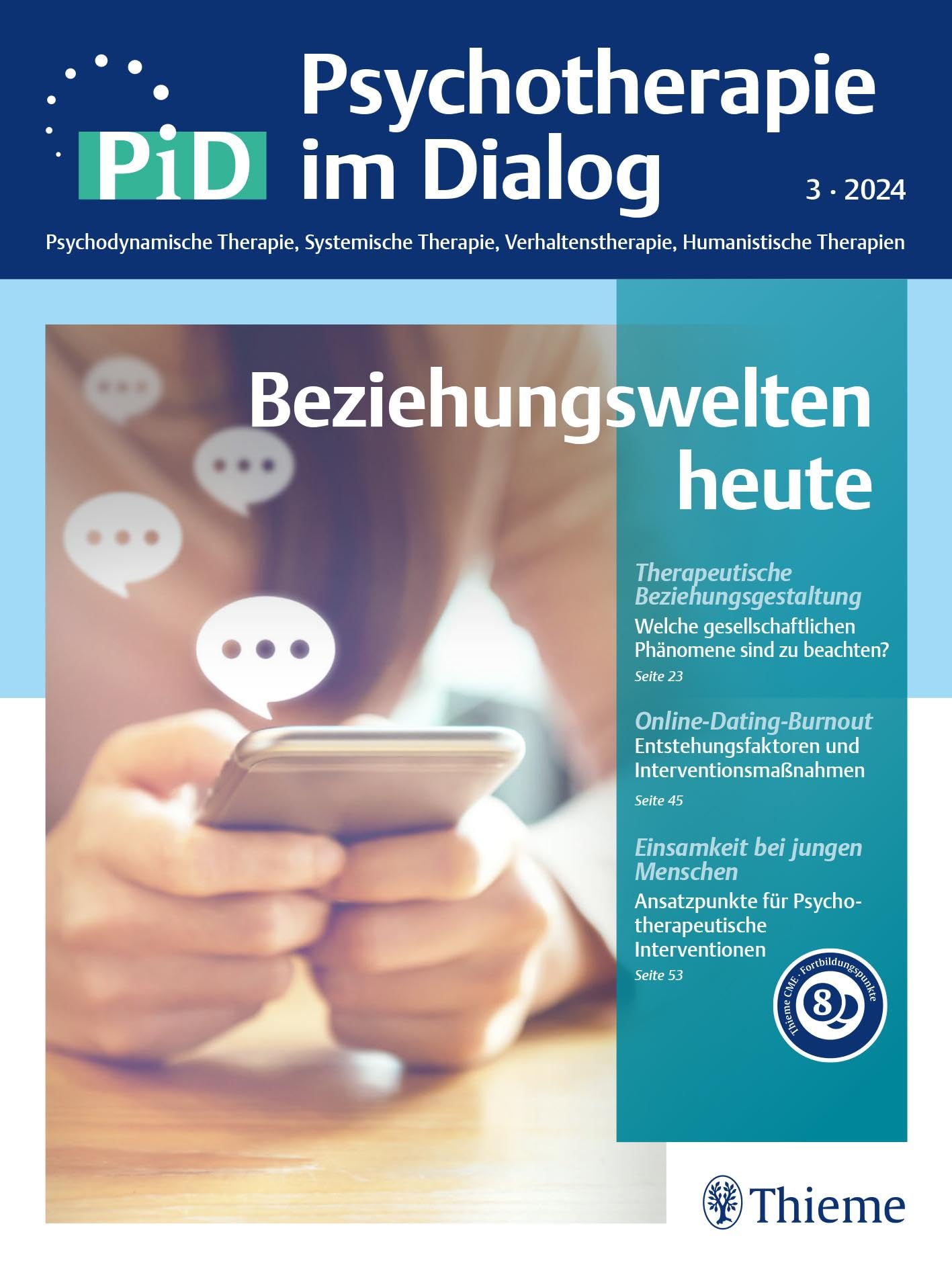 Beziehungswelten heute: PiD - Psychotherapie im Dialog