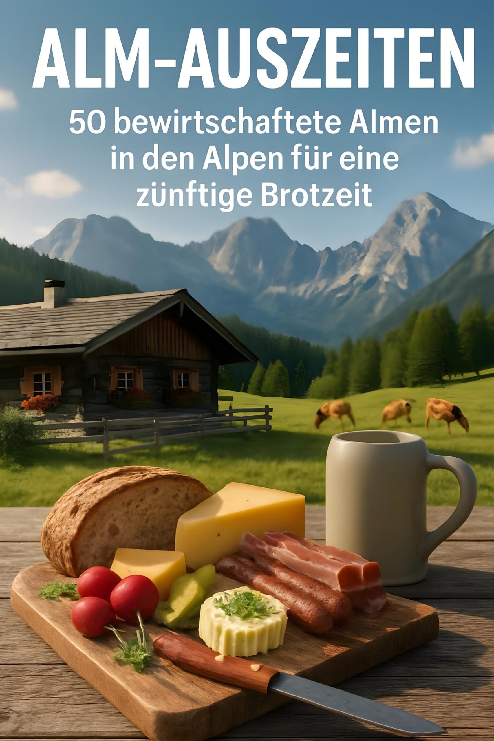 Alm-Auszeiten: 50 bewirtschaftete Almen in den Alpen für eine zünftige Brotzeit